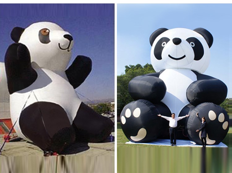 福州充气熊猫展示